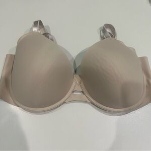 Warner's Tan Full-Coverage Bra underwire with Molded Cups